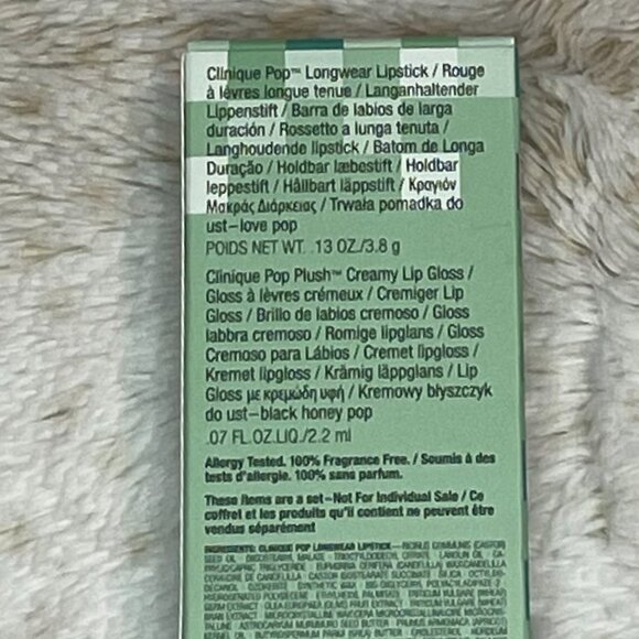 Clinique Lip luxury kit in Black Honey - New in Box - Picture 3 of 4